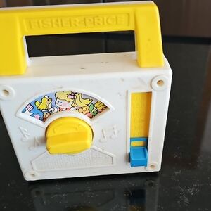 Vintage Fisher Price Toy Radio